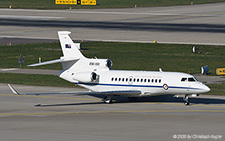 Dassault Falcon 7X | A56-001 | Royal Australian Air Force | Z&UUML;RICH (LSZH/ZRH) 15.11.2020