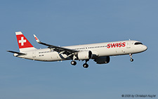 Airbus A321-271nx | HB-JPB | Swiss International Air Lines | Z&UUML;RICH (LSZH/ZRH) 21.11.2020