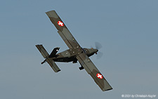 Pilatus PC-6/B2-H2M-1 | V-616 | Swiss Air Force | NOTTWIL (----/---) 14.09.2021