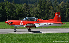 Pilatus PC-7 | A-914 | Swiss Air Force | MOLLIS (LSMF/---) 03.09.2021