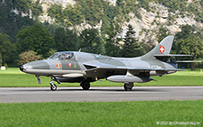 Hawker Hunter T.68 | HB-RVR | private | MOLLIS (LSMF/---) 03.09.2021