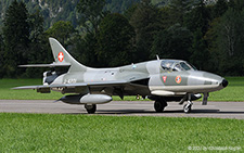 Hawker Hunter T.68 | HB-RVR | private | MOLLIS (LSMF/---) 03.09.2021