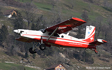 Pilatus PC-6/B2-H2M-1 | V-622 | Swiss Air Force | BUOCHS (LSZC/BXO) 23.02.2021