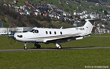 Pilatus PC-12/47E NGX | T7-GER | untitled | BUOCHS (LSZC/BXO) 24.03.2021