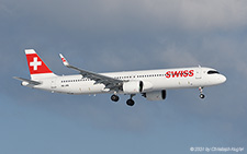 Airbus A321-271nx | HB-JPB | Swiss International Air Lines | Z&UUML;RICH (LSZH/ZRH) 10.01.2021