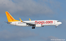 Boeing 737-82R | TC-CCJ | Pegasus Airlines | Z&UUML;RICH (LSZH/ZRH) 10.01.2021