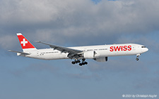 Boeing 777-300ER | HB-JNG | Swiss International Air Lines | Z&UUML;RICH (LSZH/ZRH) 10.01.2021