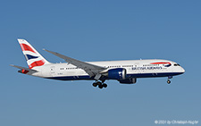 Boeing 787-8 | G-ZBJI | British Airways | Z&UUML;RICH (LSZH/ZRH) 13.02.2021