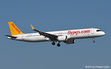 Airbus A321-251nx | TC-RBF | Pegasus Airlines | Z&UUML;RICH (LSZH/ZRH) 28.02.2021