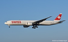 Boeing 777-3DEER | HB-JNE | Swiss International Air Lines | Z&UUML;RICH (LSZH/ZRH) 19.03.2021