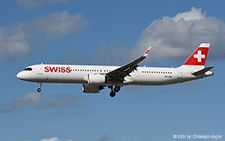 Airbus A321-271nx | HB-JPB | Swiss International Air Lines | Z&UUML;RICH (LSZH/ZRH) 27.03.2021