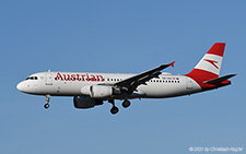 Airbus A320-214 | OE-LBU | Austrian Airlines  |  New colourscheme  | Z&UUML;RICH (LSZH/ZRH) 29.03.2021