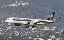 Airbus A350-941 | 9V-SMF | Singapore Airlines  |  10'000th Airbus Aircraft titles | Z&UUML;RICH (LSZH/ZRH) 30.03.2021