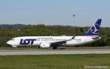 Boeing 737 MAX 8 | SP-LVC | LOT Polish Airlines | Z&UUML;RICH (LSZH/ZRH) 08.05.2021