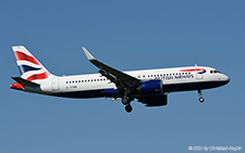 Airbus A320-251n | G-TTNM | British Airways | Z&UUML;RICH (LSZH/ZRH) 30.05.2021