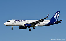 Airbus A320-232 | SX-DNE | Aegean Airlines | Z&UUML;RICH (LSZH/ZRH) 14.06.2021