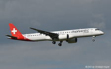 Embraer ERJ-195-E2 | HB-AZI | Helvetic Airways | Z&UUML;RICH (LSZH/ZRH) 25.06.2021