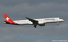 Embraer ERJ-195-E2 | HB-AZI | Helvetic Airways | Z&UUML;RICH (LSZH/ZRH) 25.06.2021