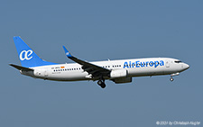 Boeing 737-800 | EC-MPG | Air Europa | Z&UUML;RICH (LSZH/ZRH) 21.07.2021