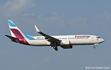Boeing 737-8K5 | D-ABKJ | Eurowings | Z&UUML;RICH (LSZH/ZRH) 13.08.2021
