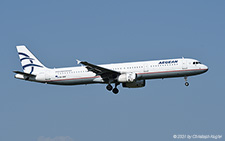 Airbus A321-231 | SX-DGP | Aegean Airlines | Z&UUML;RICH (LSZH/ZRH) 14.08.2021