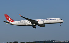 Airbus A350-941 | TC-LGA | Turkish Airlines | Z&UUML;RICH (LSZH/ZRH) 14.08.2021
