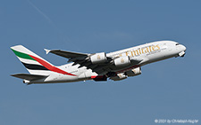 Airbus A380-861 | A6-EUK | Emirates Airline | Z&UUML;RICH (LSZH/ZRH) 21.08.2021