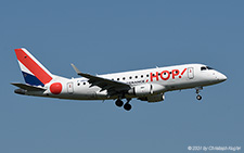 Embraer ERJ-170STD | F-HBXB | Air France HOP | Z&UUML;RICH (LSZH/ZRH) 05.09.2021