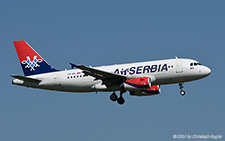 Airbus A319-132 | YU-APL | Air Serbia | Z&UUML;RICH (LSZH/ZRH) 05.09.2021