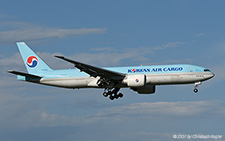 Boeing 777-F | HL8045 | Korean Air Cargo | Z&UUML;RICH (LSZH/ZRH) 05.09.2021