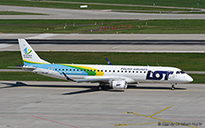 Embraer ERJ-195LR | SP-LNF | LOT Polish Airlines  |  special Warmia Mazury cs | Z&UUML;RICH (LSZH/ZRH) 06.09.2021