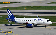 Airbus A320-232 | SX-DNE | Aegean Airlines | Z&UUML;RICH (LSZH/ZRH) 06.09.2021