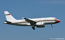 Airbus A319-133XCJ | A4O-AJ | Oman Royal Flight | Z&UUML;RICH (LSZH/ZRH) 18.09.2021