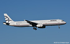 Airbus A321-231 | SX-DNG | Aegean Airlines | Z&UUML;RICH (LSZH/ZRH) 24.09.2021