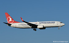 Boeing 737-8F2 | TC-JHV | Turkish Airlines | Z&UUML;RICH (LSZH/ZRH) 24.09.2021