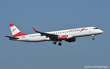 Embraer ERJ-195LR | OE-LWN | Austrian Airlines | Z&UUML;RICH (LSZH/ZRH) 16.10.2021