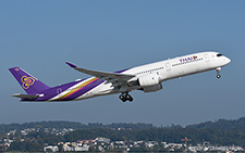 Airbus A350-941 | HS-THL | Thai Airways International | Z&UUML;RICH (LSZH/ZRH) 16.10.2021