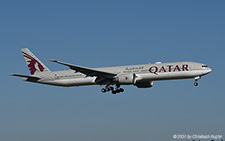 Boeing 777-300ER | A7-BET | Qatar Airways | Z&UUML;RICH (LSZH/ZRH) 24.10.2021