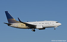 Boeing 737-7Z5 | A6-AIN | Royal Jet | Z&UUML;RICH (LSZH/ZRH) 31.12.2021