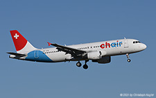 Airbus A320-214 | HB-JOK | Chair Airlines | Z&UUML;RICH (LSZH/ZRH) 31.12.2021