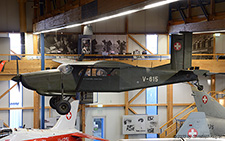 Pilatus PC-6/B2-H2M | V-615 | Swiss Air Force  |  rebuilt as Piston-Porter | D&UUML;BENDORF (LSMD/---) 08.12.2022