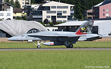 McDonnell Douglas F/A-18C Hornet | J-5017 | Swiss Air Force  |  Revised tail scheme | EMMEN (LSME/---) 13.07.2022