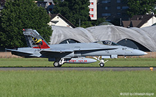McDonnell Douglas F/A-18C Hornet | J-5017 | Swiss Air Force  |  Revised tail scheme | EMMEN (LSME/---) 13.07.2022