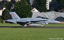 McDonnell Douglas F/A-18C Hornet | J-5011 | Swiss Air Force  |  back to normal scheme | EMMEN (LSME/---) 13.07.2022