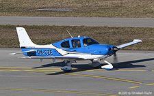 Cirrus SR22 | OK-CZE | private | Z&UUML;RICH (LSZH/ZRH) 10.02.2022