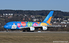Airbus A380-861 | A6-EOT | Emirates Airline  |  Be Part of the Magic | Z&UUML;RICH (LSZH/ZRH) 13.02.2022