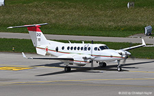 Textron King Air B350ER | 212 | Royal Moroccan Navy | Z&UUML;RICH (LSZH/ZRH) 23.05.2022
