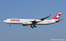 Airbus A340-313X | HB-JMA | Swiss International Air Lines | Z&UUML;RICH (LSZH/ZRH) 25.07.2022
