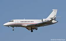 Dassault Falcon 2000LXS | OY-CKK | untitled (Air Alsie)  |  Also used by LEGO Air Service. | Z&UUML;RICH (LSZH/ZRH) 11.08.2022