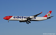 Airbus A340-313X | HB-JME | Edelweiss Air | Z&UUML;RICH (LSZH/ZRH) 12.08.2022